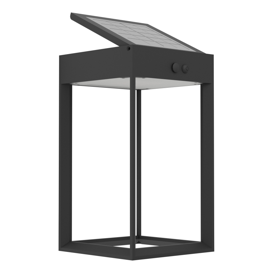 Eglo - Світлодіодний настінний світильник з датчиком на сонячній батареї LED/6,5W/3,7V IP44