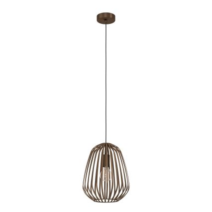 Eglo - Люстра на тросе 1xE27/40W/230V бронзовая