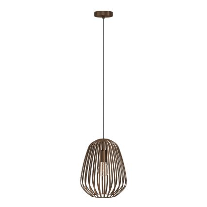 Eglo - Люстра на тросе 1xE27/40W/230V бронзовая