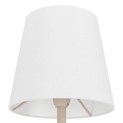 Eglo - Торшер 1xE14/7,5W/230V кремовий/білий