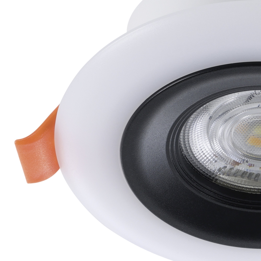 Eglo - НАБІР 3x LED RGBW Вбудований стельовий світильник для ванної з регулюванням яскравості 3xLED/3,8W/230V 2700-6500K IP44 + пульт дистанційного керування