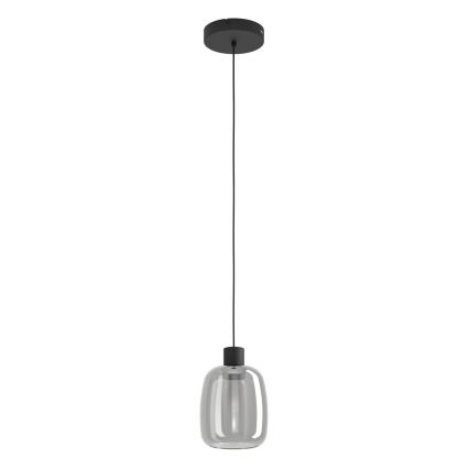 Eglo - LED RGBW Підвісна люстра з регулюванням яскравості LED/3,7W/230V 2700-6500K чорний ZigBee