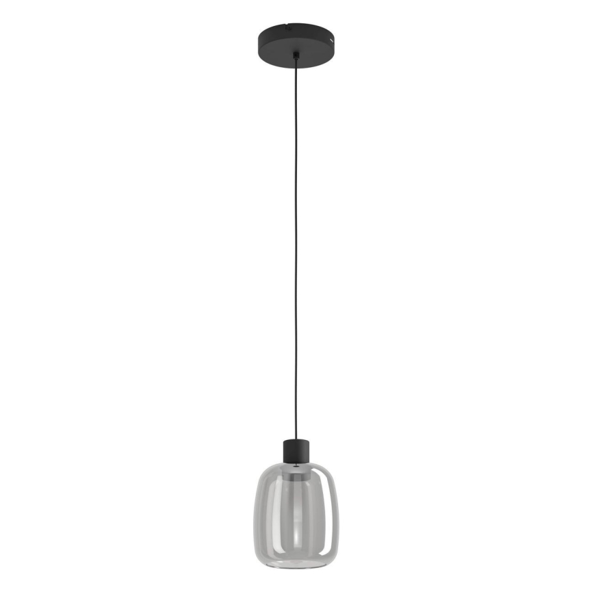 Eglo - Светодиодная подвесная RGBW-люстра с регулированием яркости LED/3,7W/230V 2700-6500K черный ZigBee