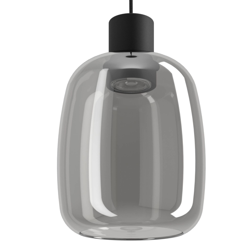 Eglo - Светодиодная подвесная RGBW-люстра с регулированием яркости LED/3,7W/230V 2700-6500K черный ZigBee