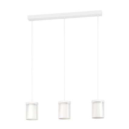 Eglo - Светодиодная подвесная RGBW-люстра с регулированием яркости 3xLED/3,7W/230V 2700-6500K белый ZigBee