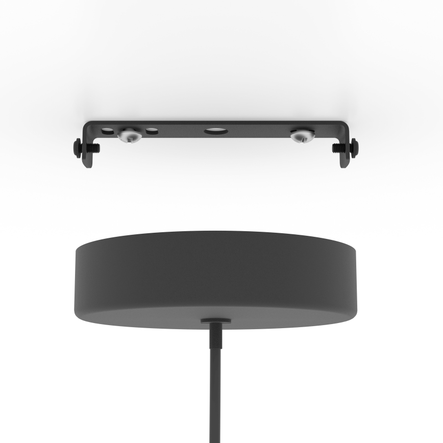 Eglo - LED RGBW Підвісна люстра з регулюванням яскравості LED/3,7W/230V 2700-6500K чорний