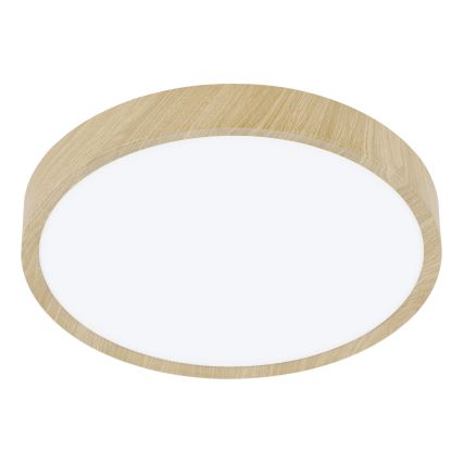 Eglo - Світлодіодний стельовий світильник для ванної кімнати LED/14,6W/230V IP44 бежевий