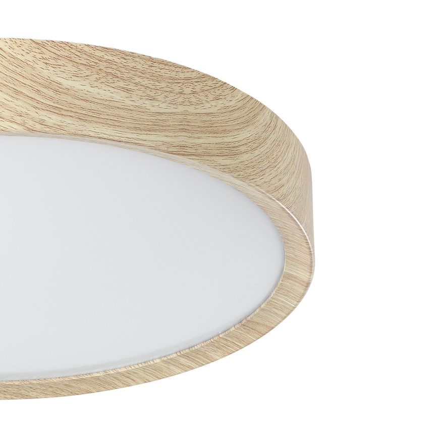 Eglo - Світлодіодний стельовий світильник для ванної кімнати LED/14,6W/230V IP44 бежевий