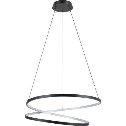 Eglo - Светодиодная подвесная люстра LED/42W/230V 3000K черный