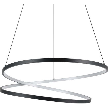Eglo - Светодиодная подвесная люстра LED/42W/230V 3000K черный