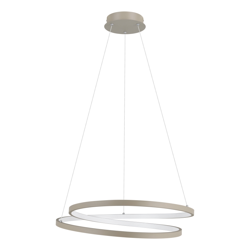 Eglo - Світлодіодна підвісна люстра LED/36W/230V 3000K бежевий