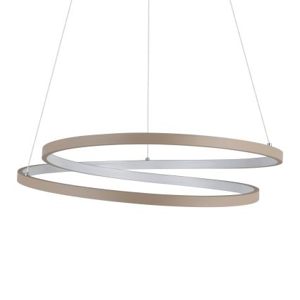 Eglo - Світлодіодна підвісна люстра LED/36W/230V 3000K бежевий