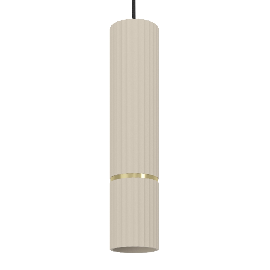 Eglo - Светодиодная подвесная люстра 1xGU10/5W/230V 3000K бежевый