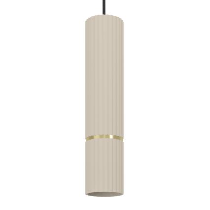 Eglo - Світлодіодна підвісна люстра 1xGU10/5W/230V 3000K бежевий