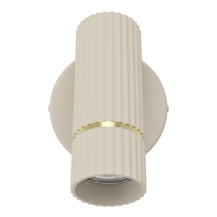 Eglo - Світлодіодний настінний світильник 1xGU10/5W/230V 3000K бежевий