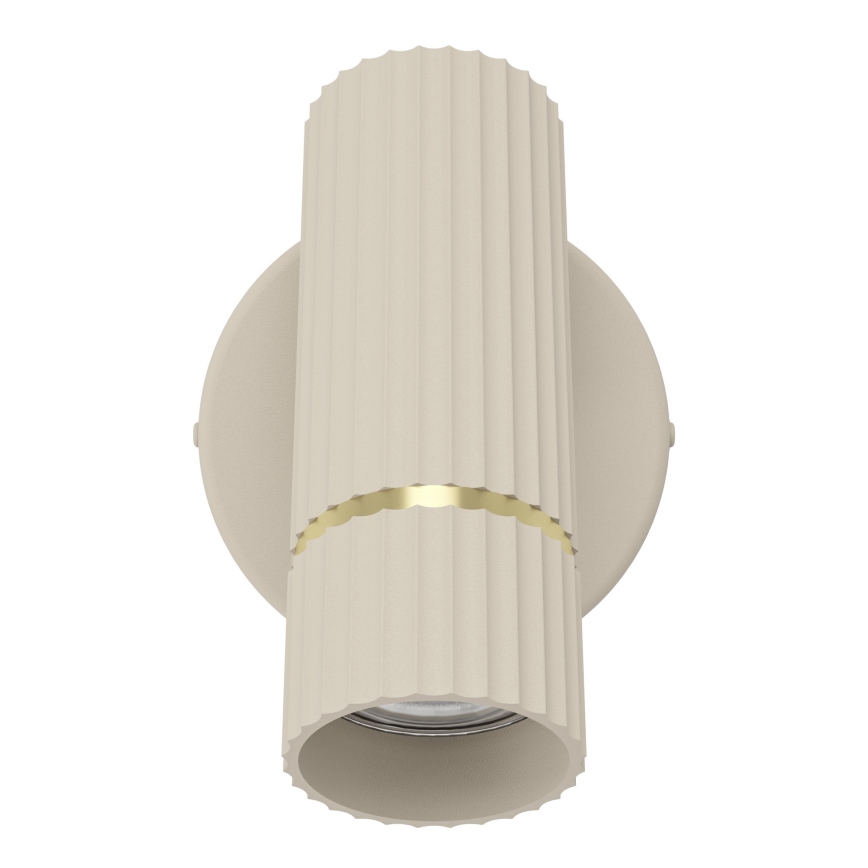 Eglo - Світлодіодний настінний світильник 1xGU10/5W/230V 3000K бежевий