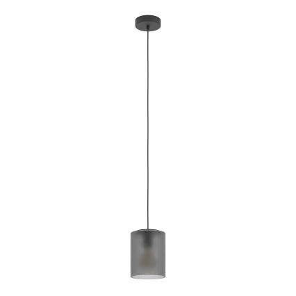 Eglo - Подвесная люстра 1xE27/40W/230V серый
