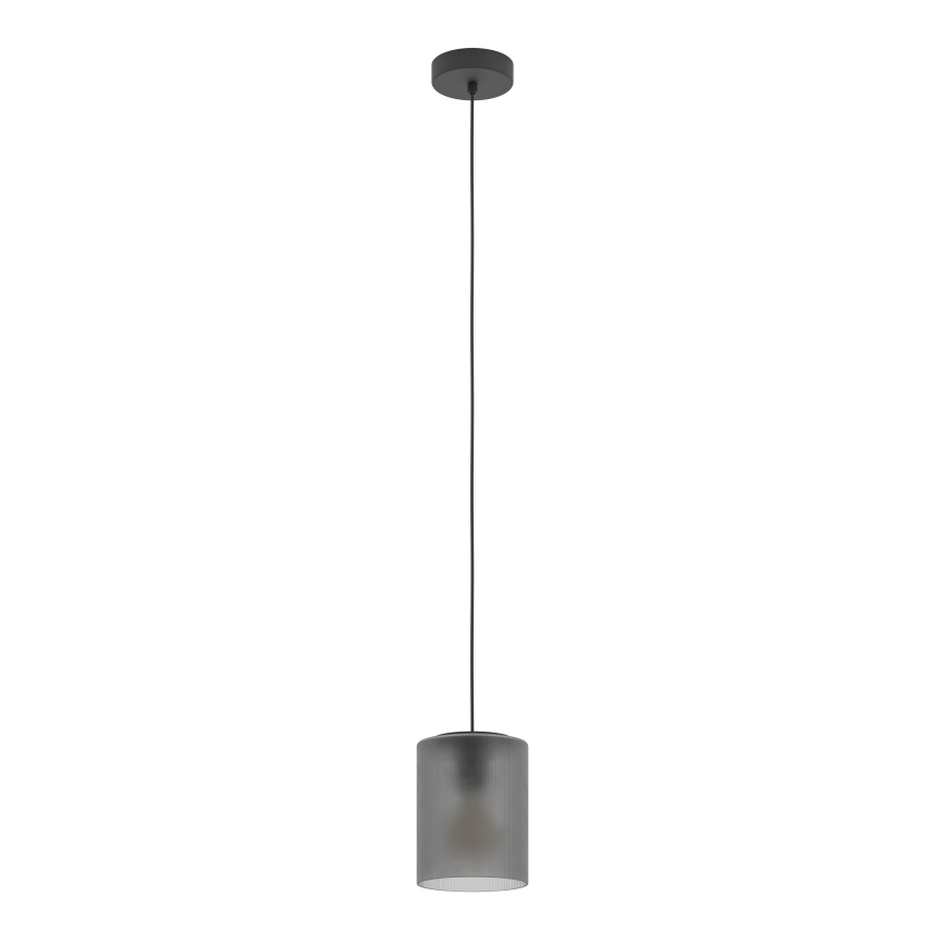 Eglo - Подвесная люстра 1xE27/40W/230V серый