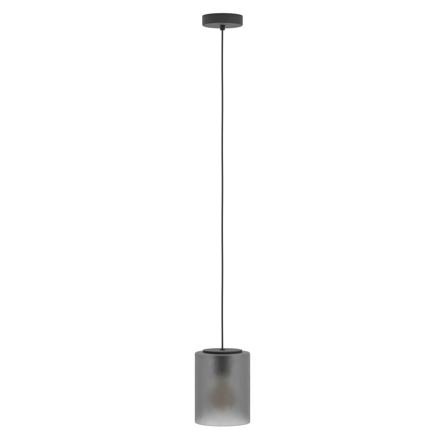 Eglo - Подвесная люстра 1xE27/40W/230V серый