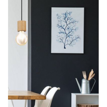 Eglo - Подвесная люстра на тросе 1xE27/28W/230V