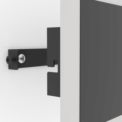 Eglo - Светодиодный настенный светильник LED/12W/230V 3000K 12x23 см черный