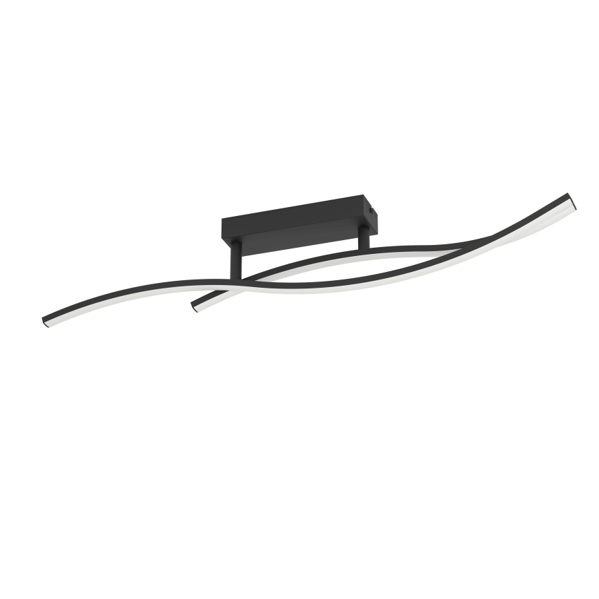 Eglo - Светодиодный потолочный светильник LED/12W/230V 4000K черный