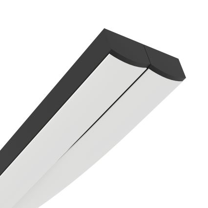 Eglo - Світлодіодна підвісна люстра LED/20W/230V 4000K чорний