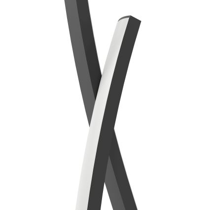 Eglo - Светодиодный торшер LED/20W/230V 4000K черный