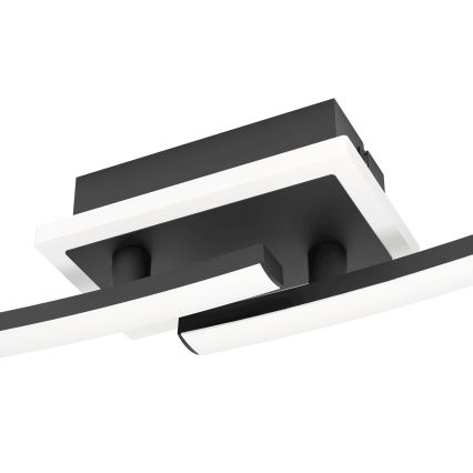 Eglo - Светодиодный потолочный светильник LED/12W/230V 4000K черный