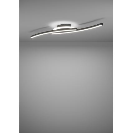 Eglo - Стельовий LED світильник LED/12W/230V 4000K чорний