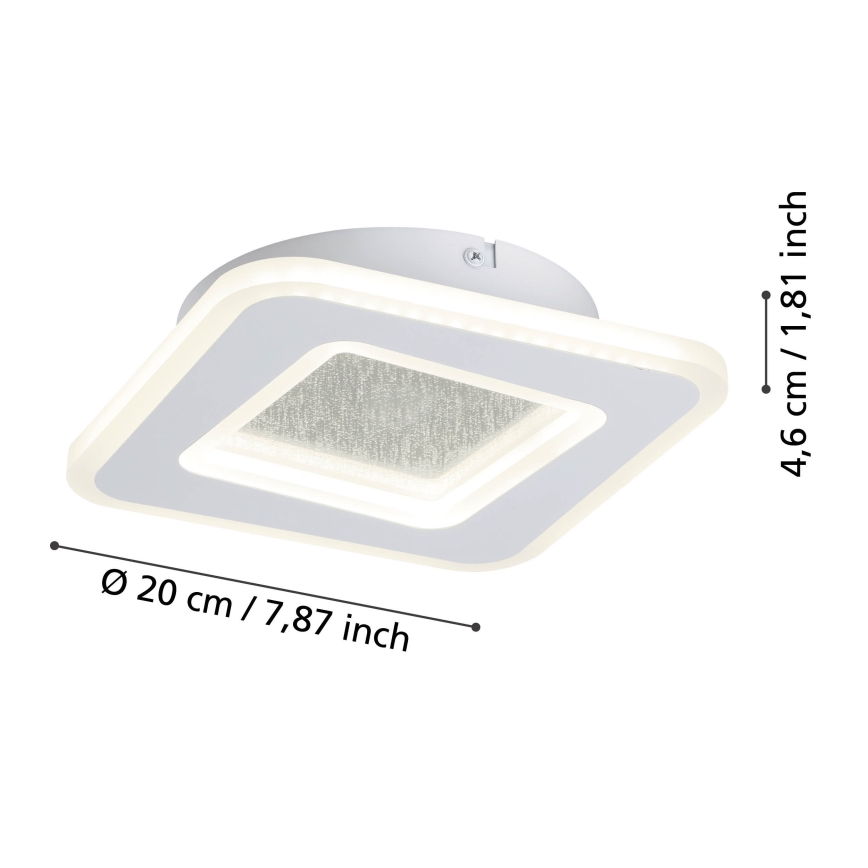 Eglo - Світлодіодний настінний світильник LED/12W/230V 4000K білий