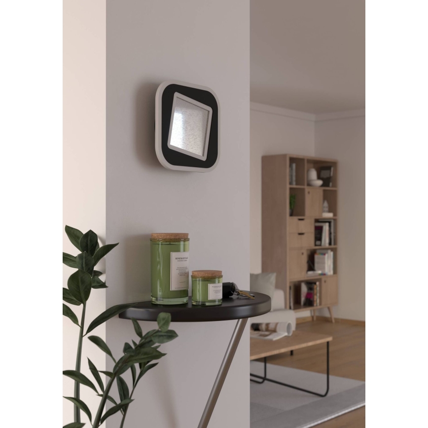 Eglo - Світлодіодний настінний світильник LED/12W/230V 4000K чорний