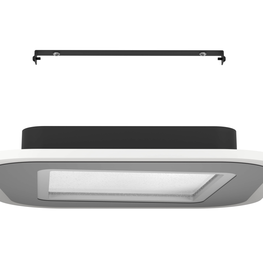 Eglo - Светодиодный потолочный светильник с регулированием яркости LED/20W/230V 2700-6500K черный + дистанционное управление