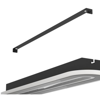 Eglo - Світлодіодний стельовий світильник з регулюванням яскравості LED/20W/230V 2700-6500K чорний + пульт дистанційного керування