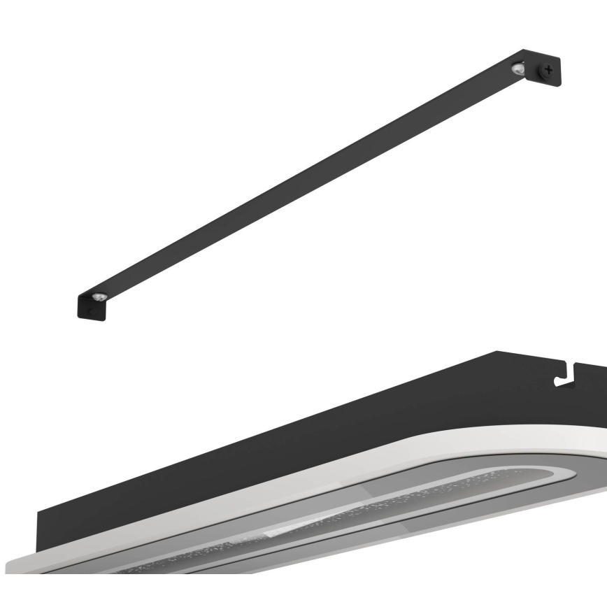 Eglo - Світлодіодний стельовий світильник з регулюванням яскравості LED/20W/230V 2700-6500K чорний + пульт дистанційного керування