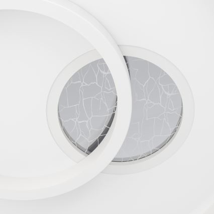 Eglo - Светодиодный потолочный светильник 1xLED/14W/230V + 1xLED/8,5W диаметр 38 см белый