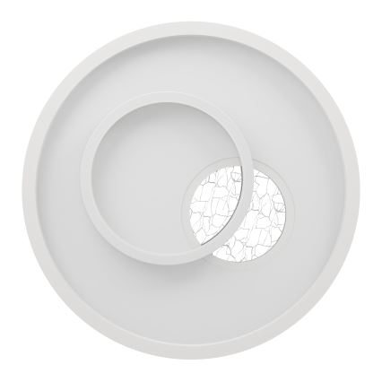 Eglo - Светодиодный потолочный светильник 1xLED/14W/230V + 1xLED/8,5W диаметр 38 см белый
