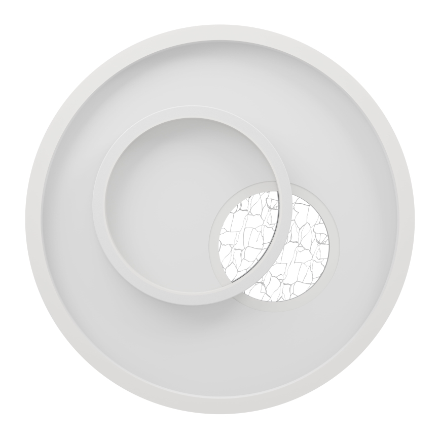 Eglo - Светодиодный потолочный светильник 1xLED/14W/230V + 1xLED/8,5W диаметр 38 см белый