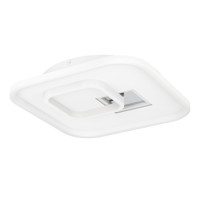 Eglo - Стельовий LED світильник 1xLED/16,2W/230V + 1xLED/9,2W 38x38 см білий