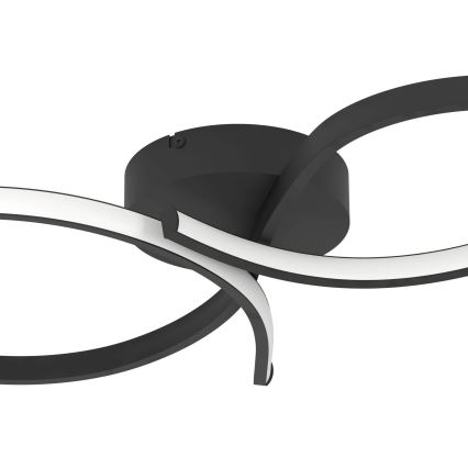 Eglo - Стельовий LED світильник LED/21W/230V 3000K чорний