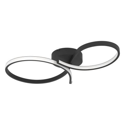 Eglo - Стельовий LED світильник LED/21W/230V 3000K чорний