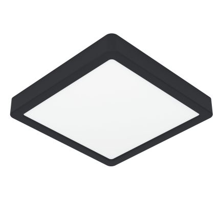 Eglo - стельовий світильник LED/10,5W/230V 2700/4000/6500K 22x22cm чорний