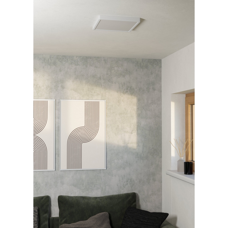Eglo - LED потолочный светильник LED/13 Вт/230 В 2700/4000/6500 К 29x29 см белый