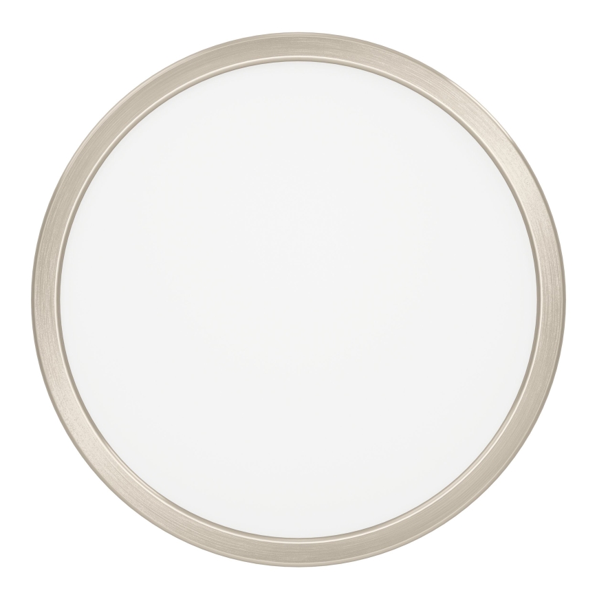 Eglo - LED стельовий світильник LED/14,2W/230V 2700/4000/6500K діаметр 27,8 см матовий хром