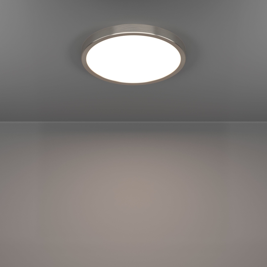 Eglo - LED стельовий світильник LED/14,2W/230V 2700/4000/6500K діаметр 27,8 см матовий хром