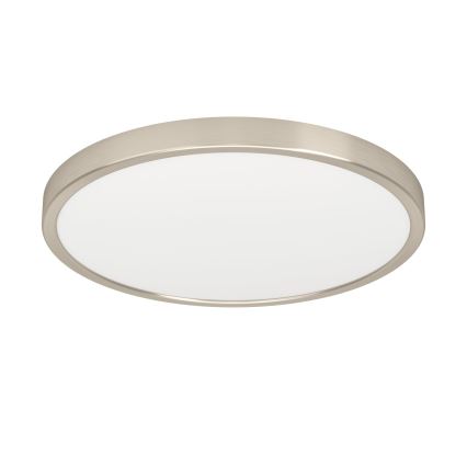 Eglo - LED стельовий світильник LED/17W/230V 2700/4000/6500K діам. 38,9 см матовий хром