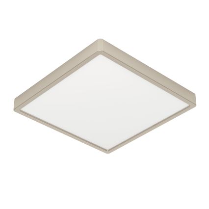 Eglo - Светодиодный потолочный светильник LED/13W/230V 2700/4000/6500К 29x29 см матовый хром