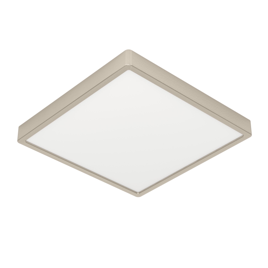 Eglo - Светодиодный потолочный светильник LED/13W/230V 2700/4000/6500К 29x29 см матовый хром