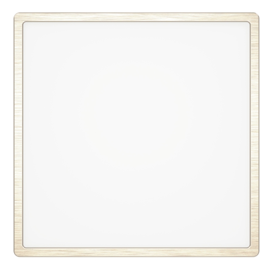 Eglo - Светодиодный потолочный светильник LED/13W/230V 2700/4000/6500К 29x29 см матовый хром