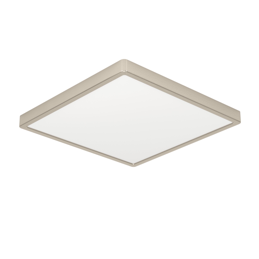 Eglo - потолочный светильник LED/17,5W/230V 2700/4000/6500K 39x39 cm матовый хром